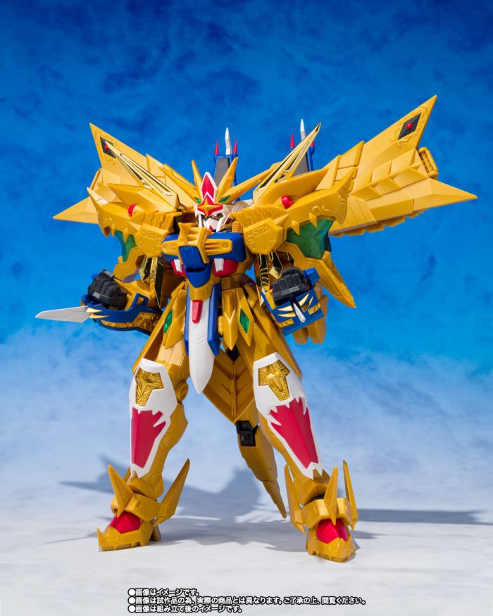 Original SD Gundam World Golden God Superior Kaiser/Sun God God Kaiser 2 Great God Compatible Set