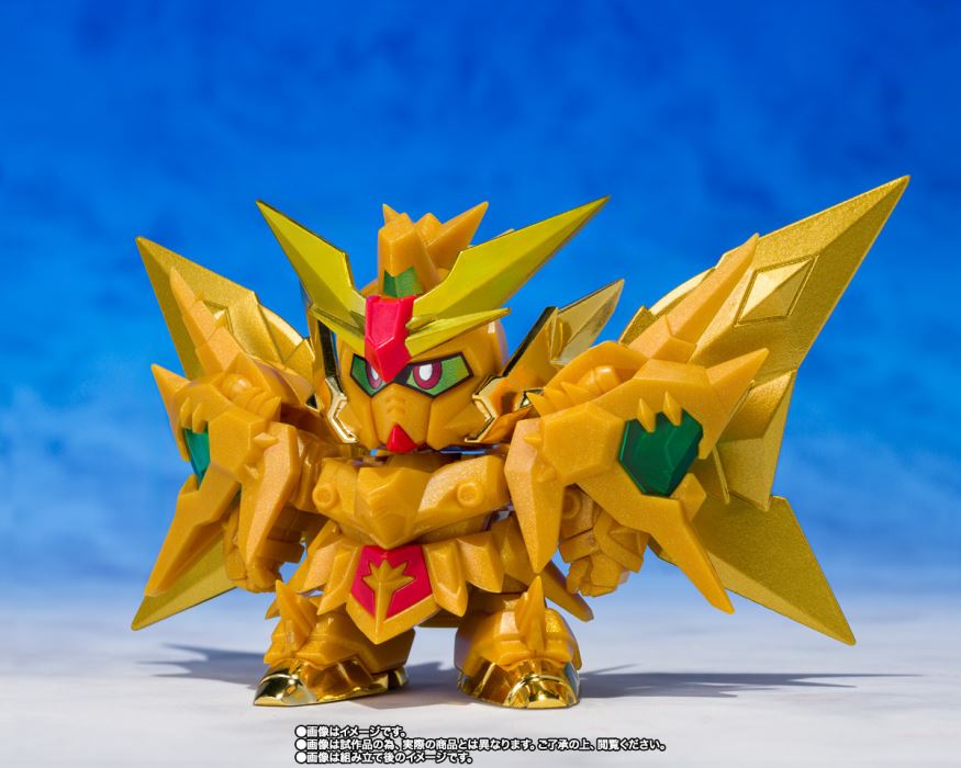 Original SD Gundam World Golden God Superior Kaiser/Sun God God Kaiser 2 Great God Compatible Set