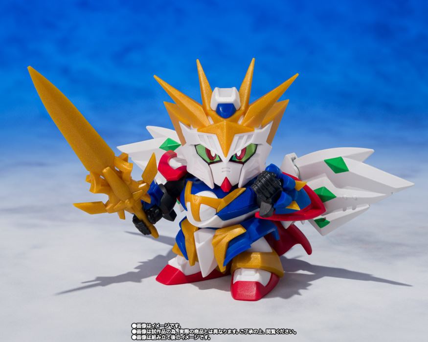 Original SD Gundam World Golden God Superior Kaiser/Sun God God Kaiser 2 Great God Compatible Set