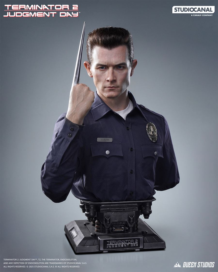 The Terminator 2  : T-1000 Life-Size Bust