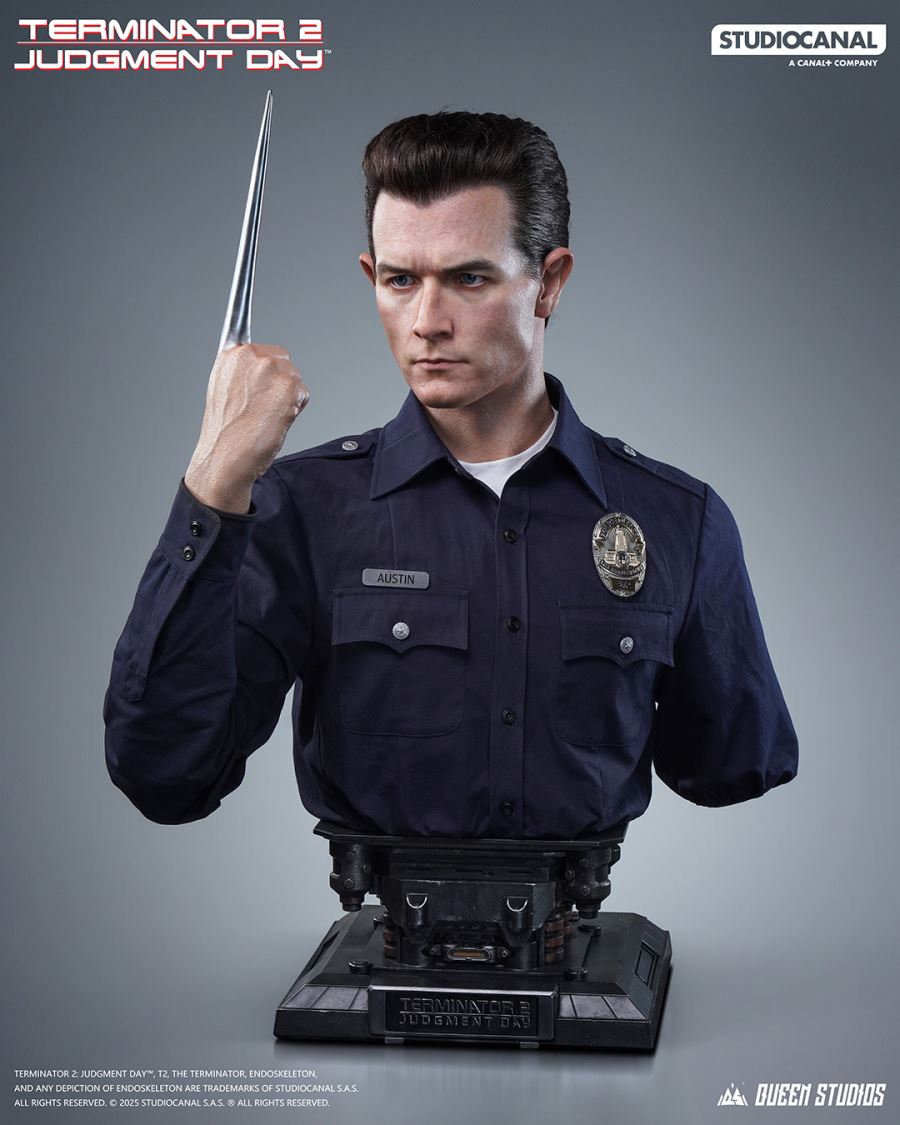 The Terminator 2  : T-1000 Life-Size Bust