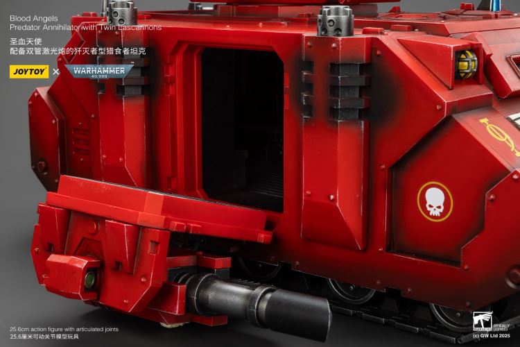 Blood Angels - Predator Tank/Arbiter/Redeemer Dreadnought/IX Legion Primarch 1/18