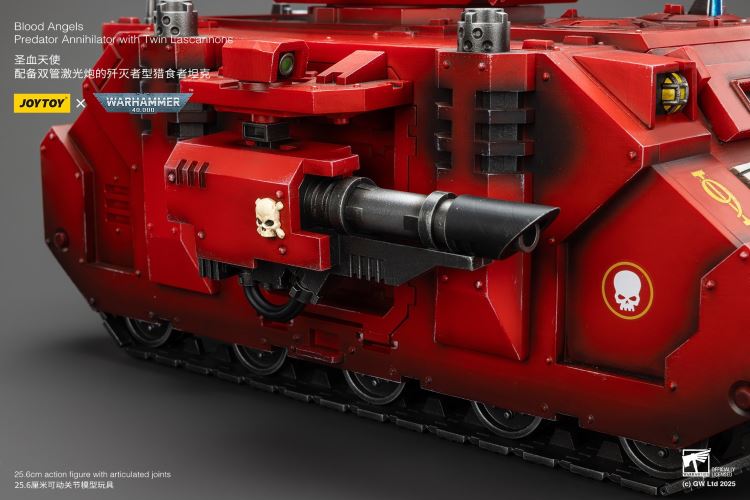 Blood Angels - Predator Tank/Arbiter/Redeemer Dreadnought/IX Legion Primarch 1/18