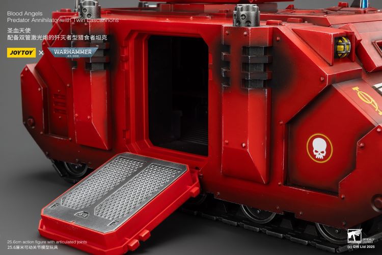 Blood Angels - Predator Tank/Arbiter/Redeemer Dreadnought/IX Legion Primarch 1/18