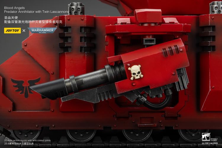 Blood Angels - Predator Tank/Arbiter/Redeemer Dreadnought/IX Legion Primarch 1/18