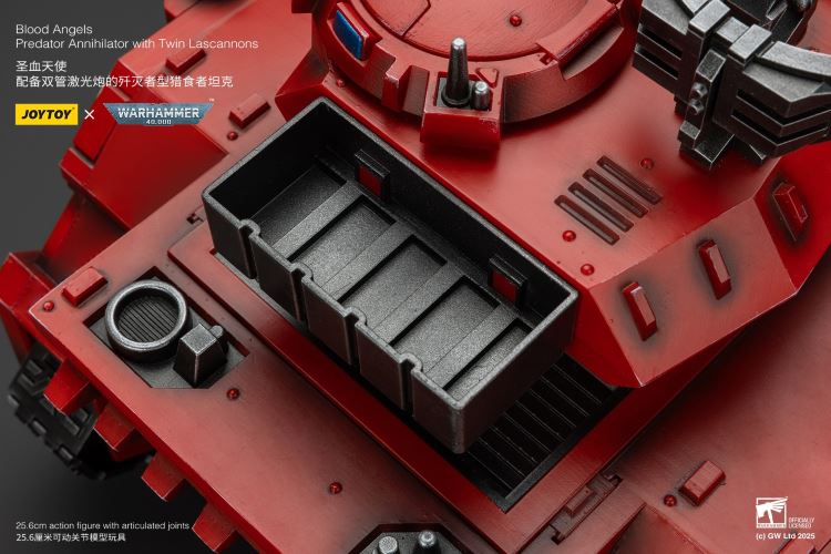 Blood Angels - Predator Tank/Arbiter/Redeemer Dreadnought/IX Legion Primarch 1/18