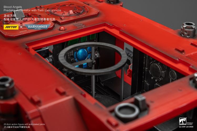 Blood Angels - Predator Tank/Arbiter/Redeemer Dreadnought/IX Legion Primarch 1/18