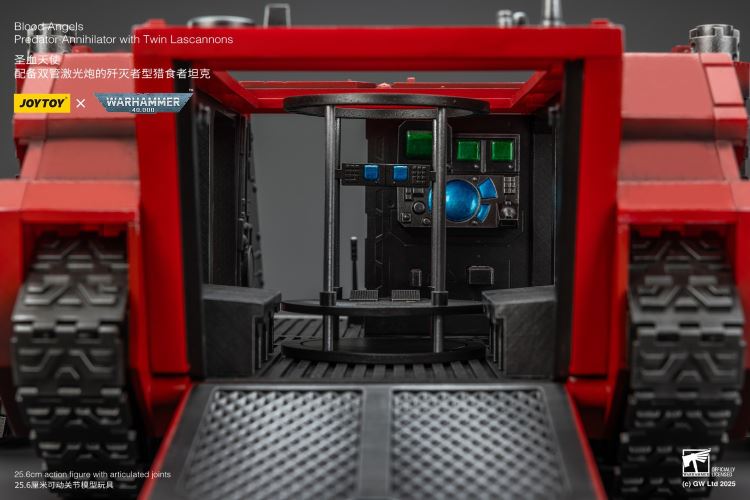 Blood Angels - Predator Tank/Arbiter/Redeemer Dreadnought/IX Legion Primarch 1/18