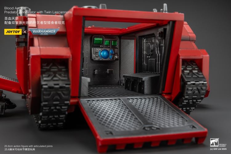 Blood Angels - Predator Tank/Arbiter/Redeemer Dreadnought/IX Legion Primarch 1/18