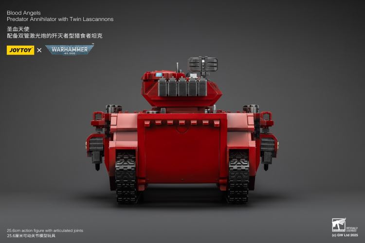 Blood Angels - Predator Tank/Arbiter/Redeemer Dreadnought/IX Legion Primarch 1/18