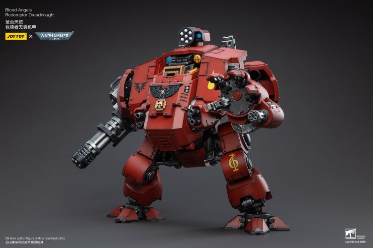 Blood Angels - Predator Tank/Arbiter/Redeemer Dreadnought/IX Legion Primarch 1/18