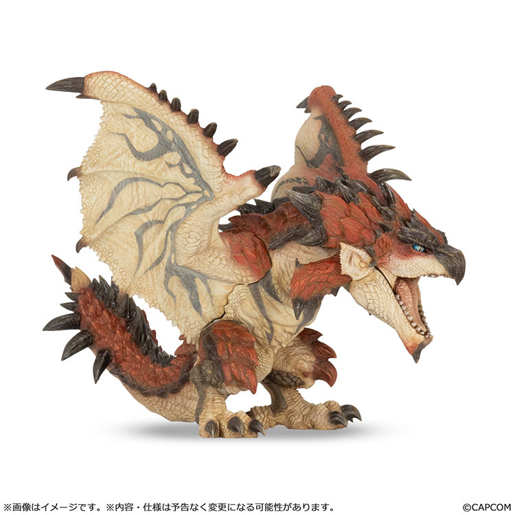 Capcom Figure Builder Soft Vinyl Model Monster Hunter Rathalos