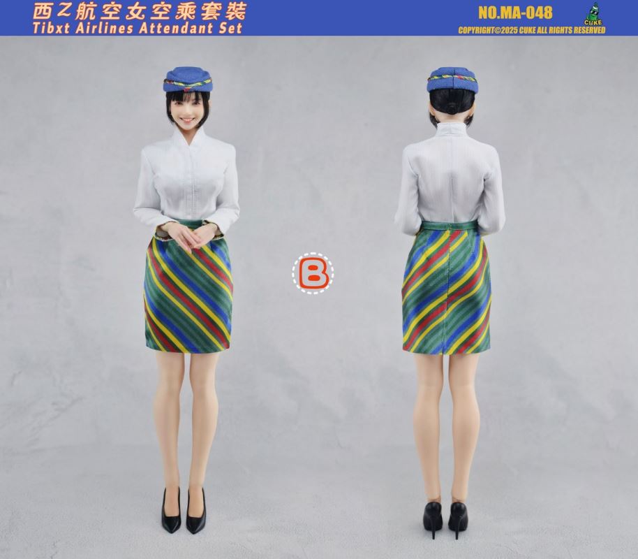 Korxxn Air Lines Attendant Set