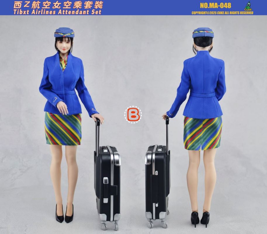 Korxxn Air Lines Attendant Set