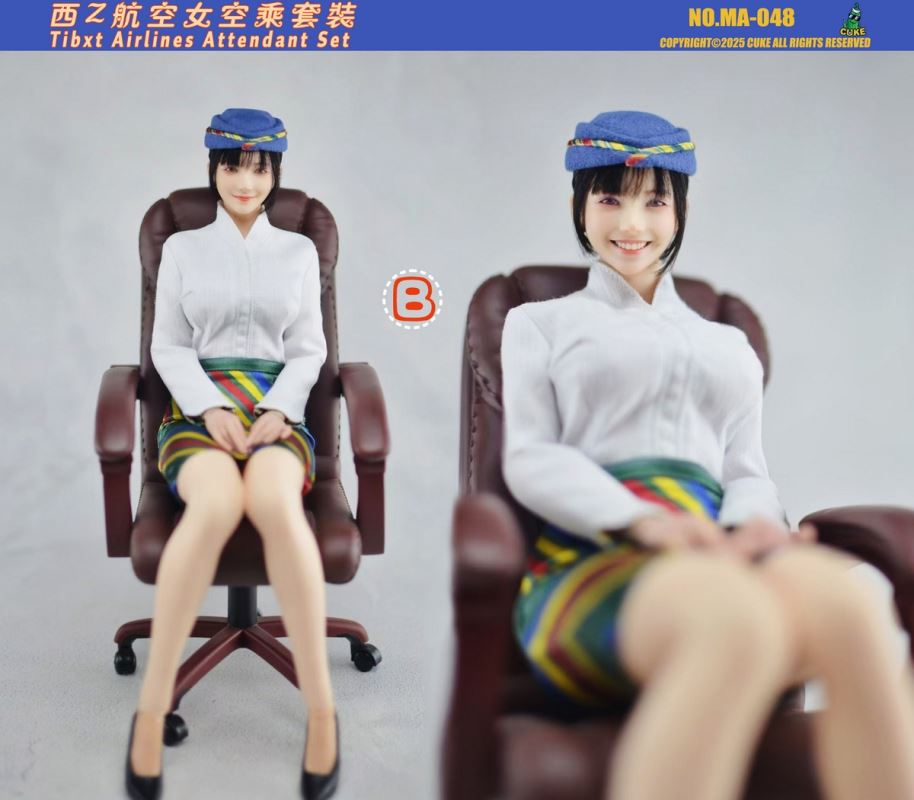 Korxxn Air Lines Attendant Set