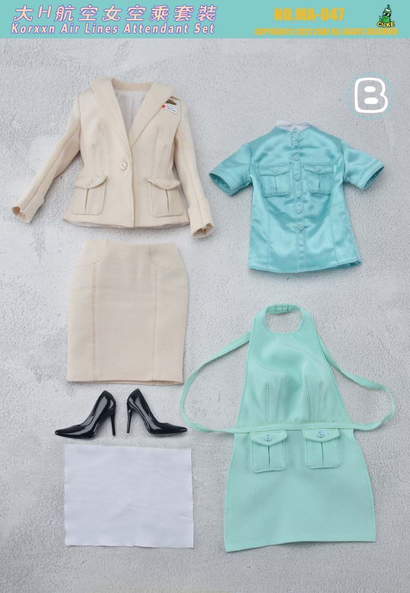 Korxxn Air Lines Attendant Set