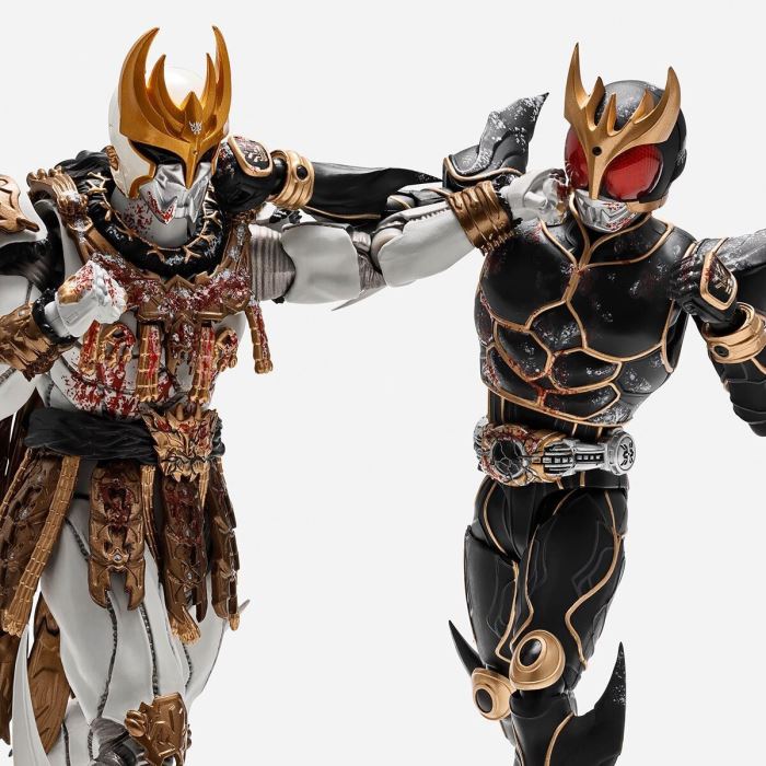 SHFiguarts Kamen Rider Kuuga's Ultimate Form and Unidentified Lifeform No. 0 En Daguba Jeba Final Fight Scene