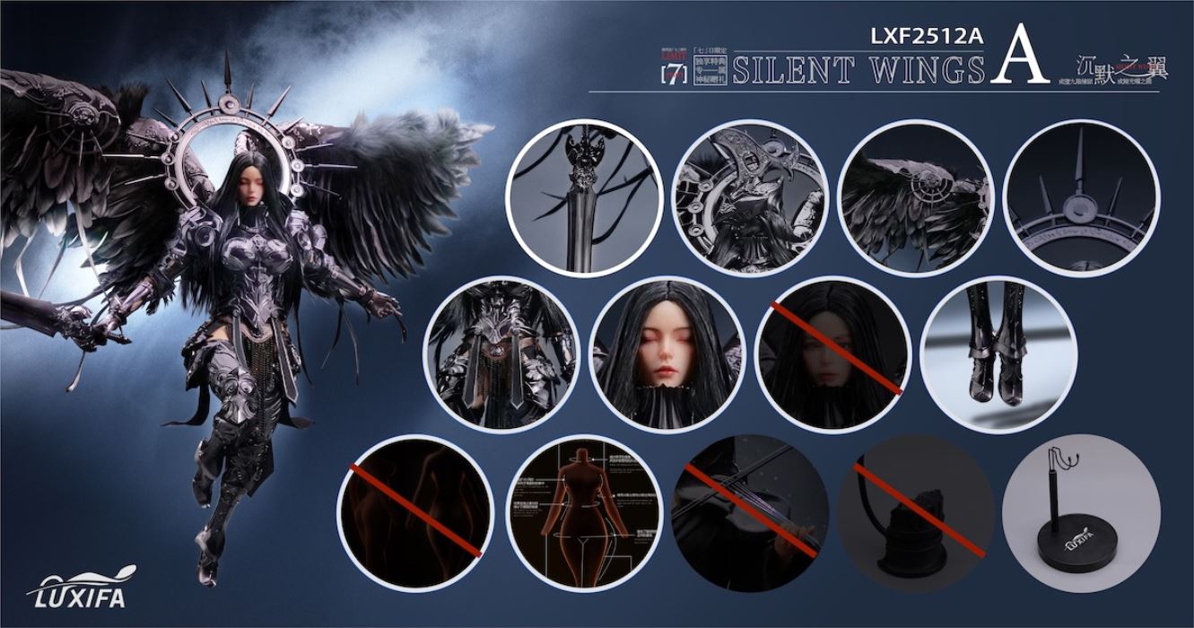 Anniversary Limited Silence Wings Dark Angel Soloist 1/6