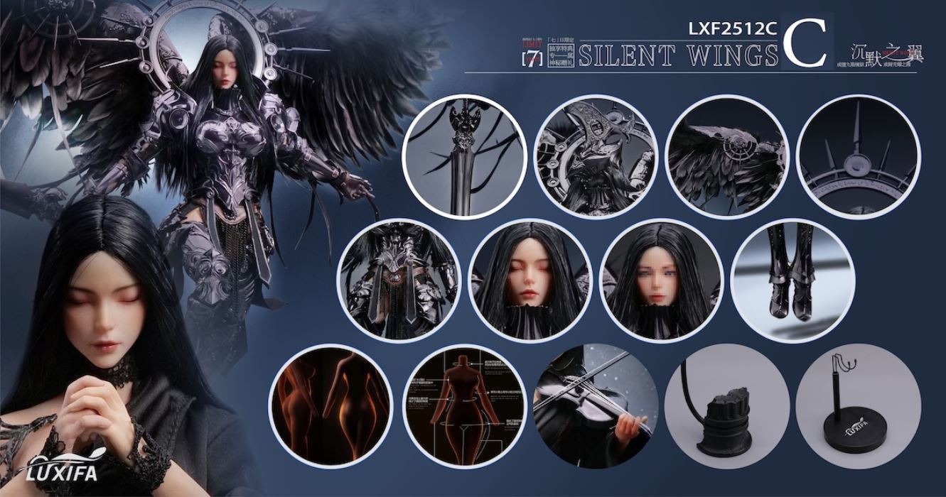 Anniversary Limited Silence Wings Dark Angel Soloist 1/6