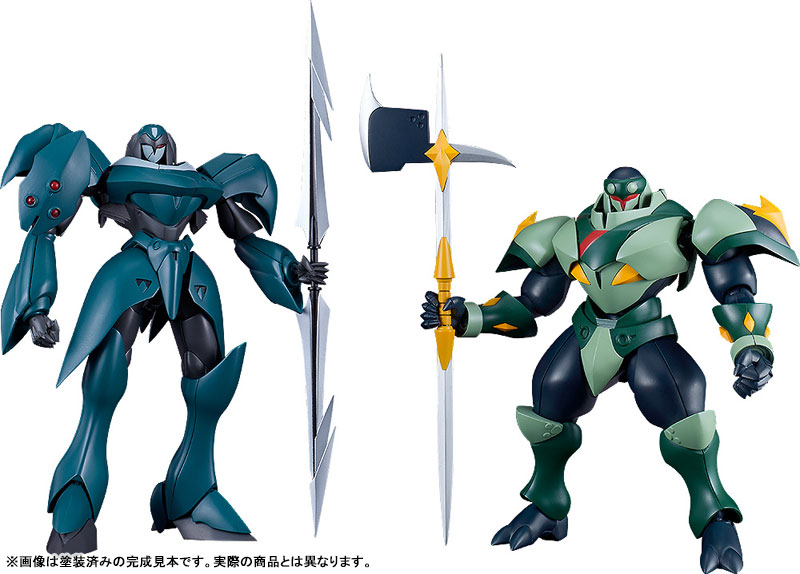 MODEROID Tekkaman Blade Tekkaman Dagger & Tekkaman Axe