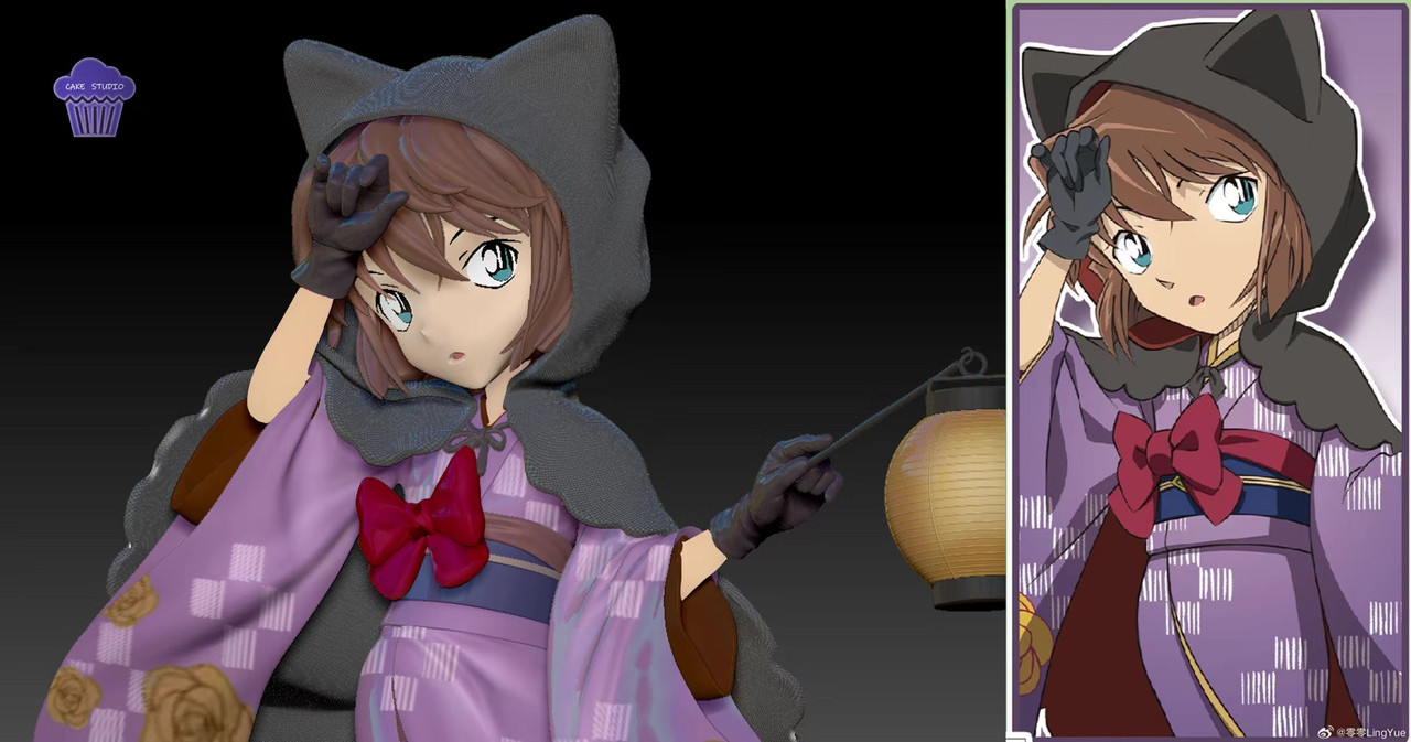 Conan and Haibara Ai - Detective Conan