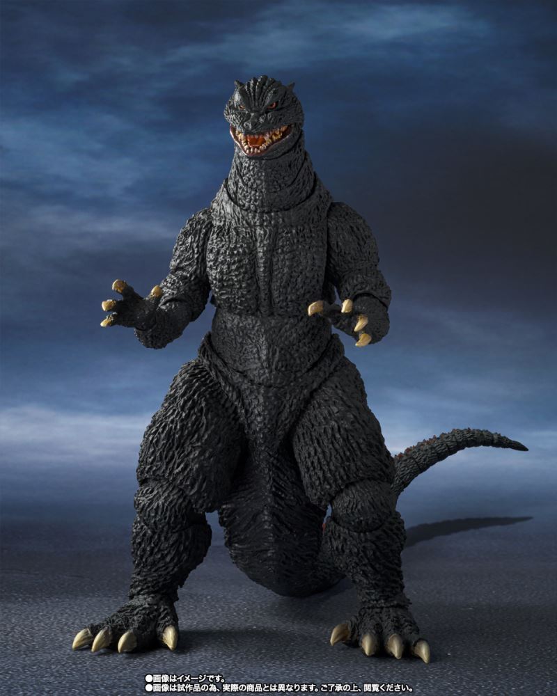 SHMonsterArts Godzilla (2004) Radiation Heat Ray Ver. VS New Goutengo