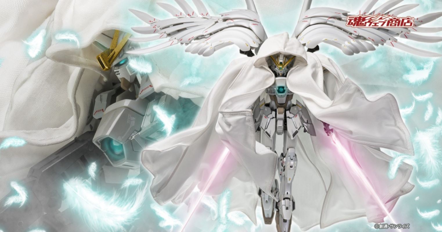 GUNDAM FIX FIGURATION METAL COMPOSITE Wing Gundam Zero Cloaked Custom