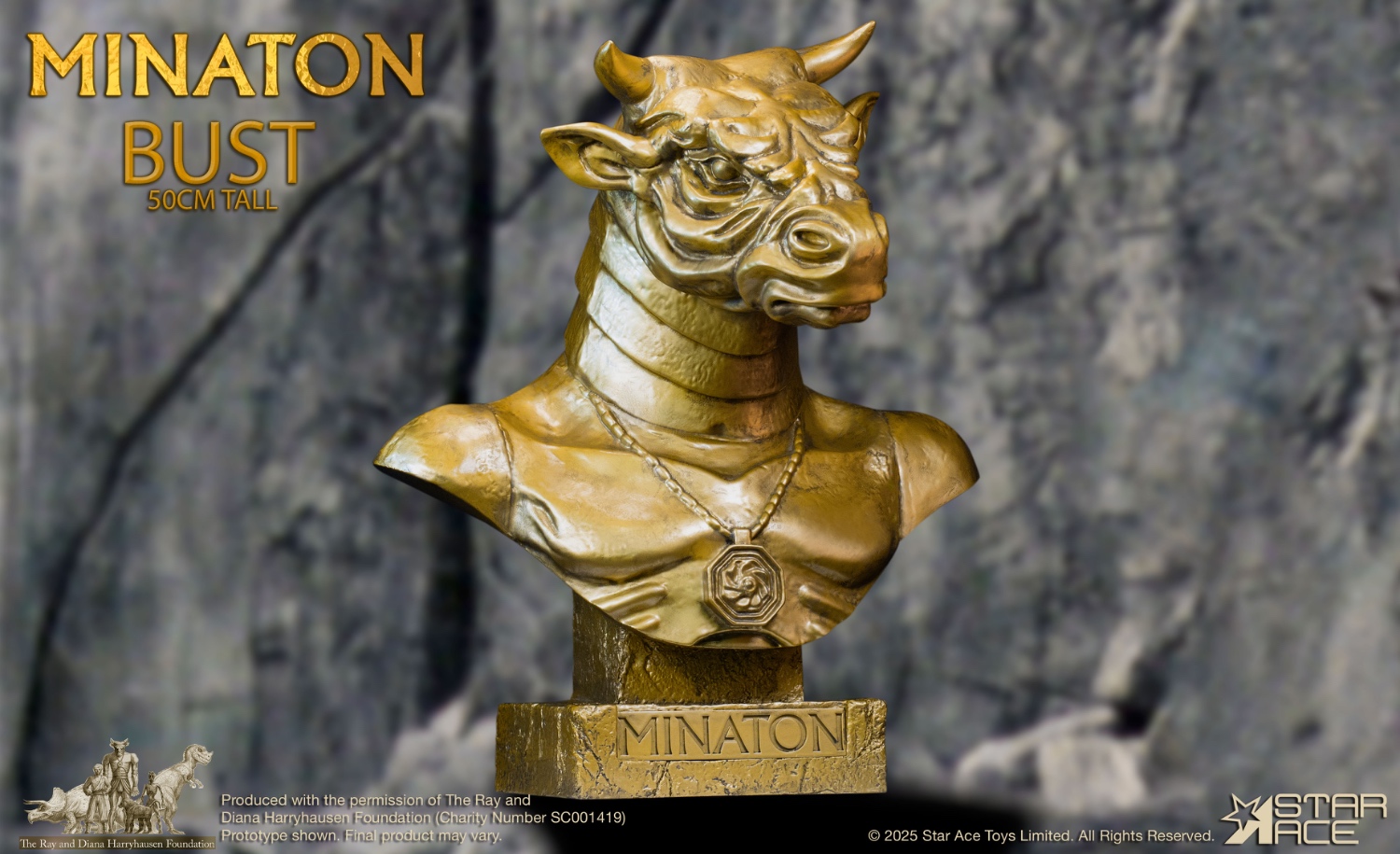Ray Harryhausen - Minaton Bust