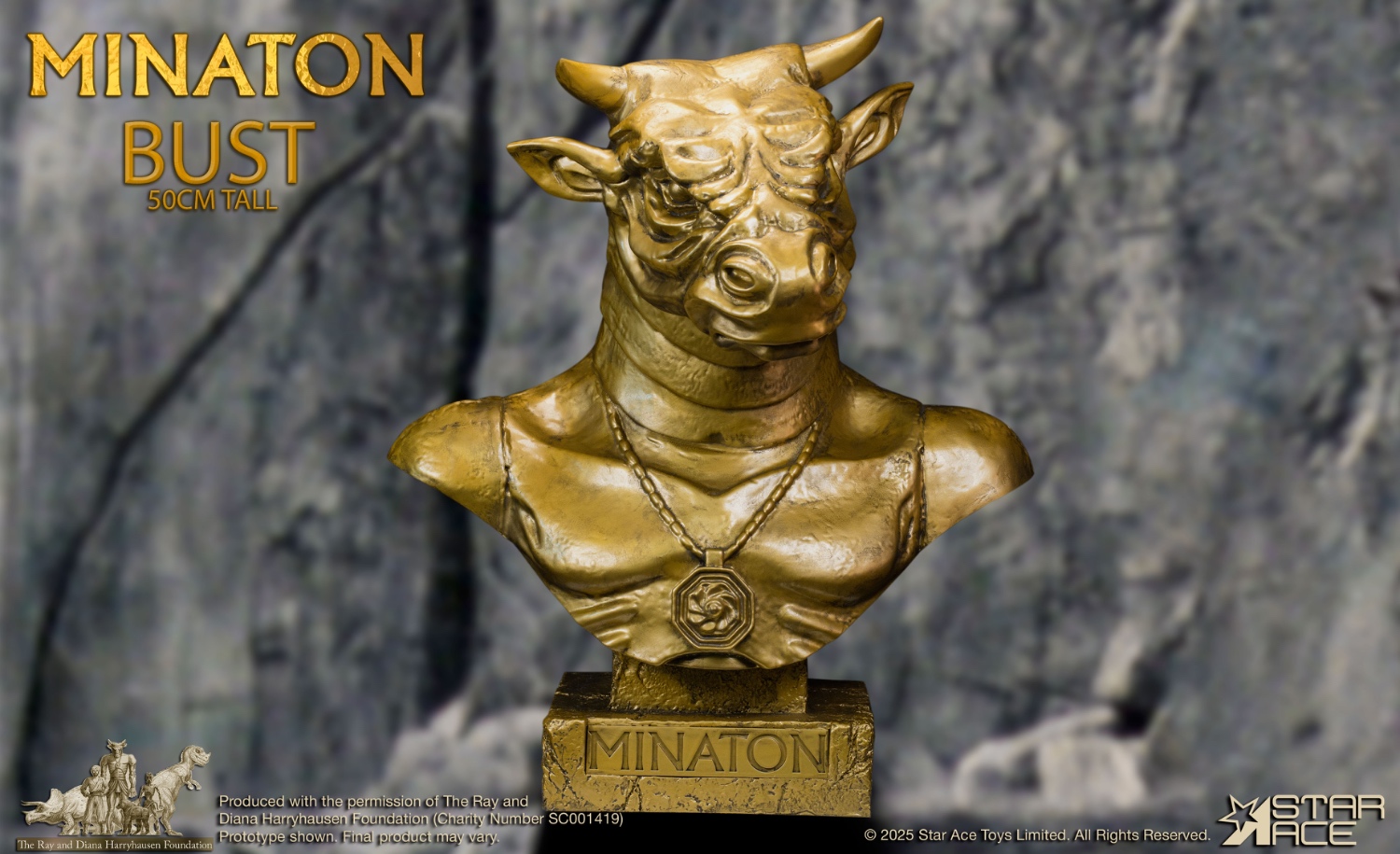Ray Harryhausen - Minaton Bust