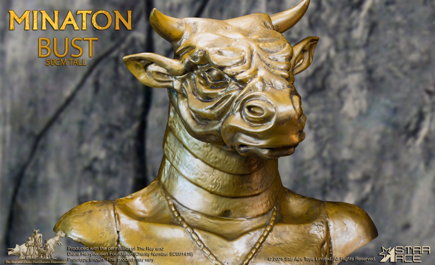 Ray Harryhausen - Minaton Bust