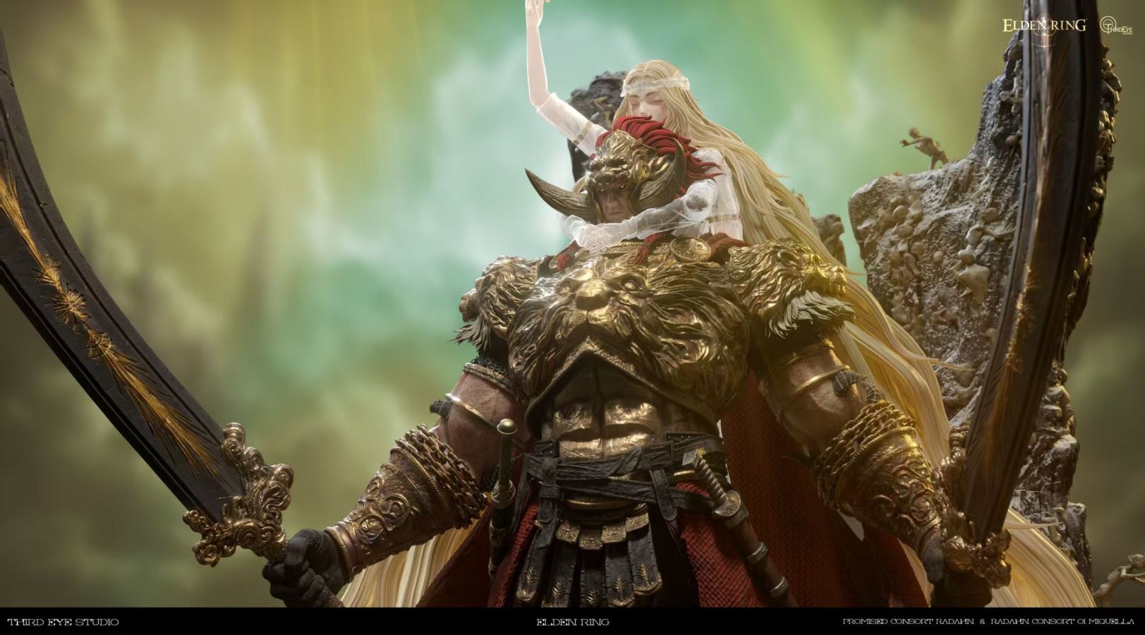 Promised Consort Radahn & Radahn Consort of Miquella - Elden Ring