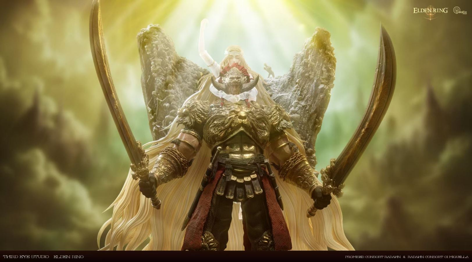 Promised Consort Radahn & Radahn Consort of Miquella - Elden Ring