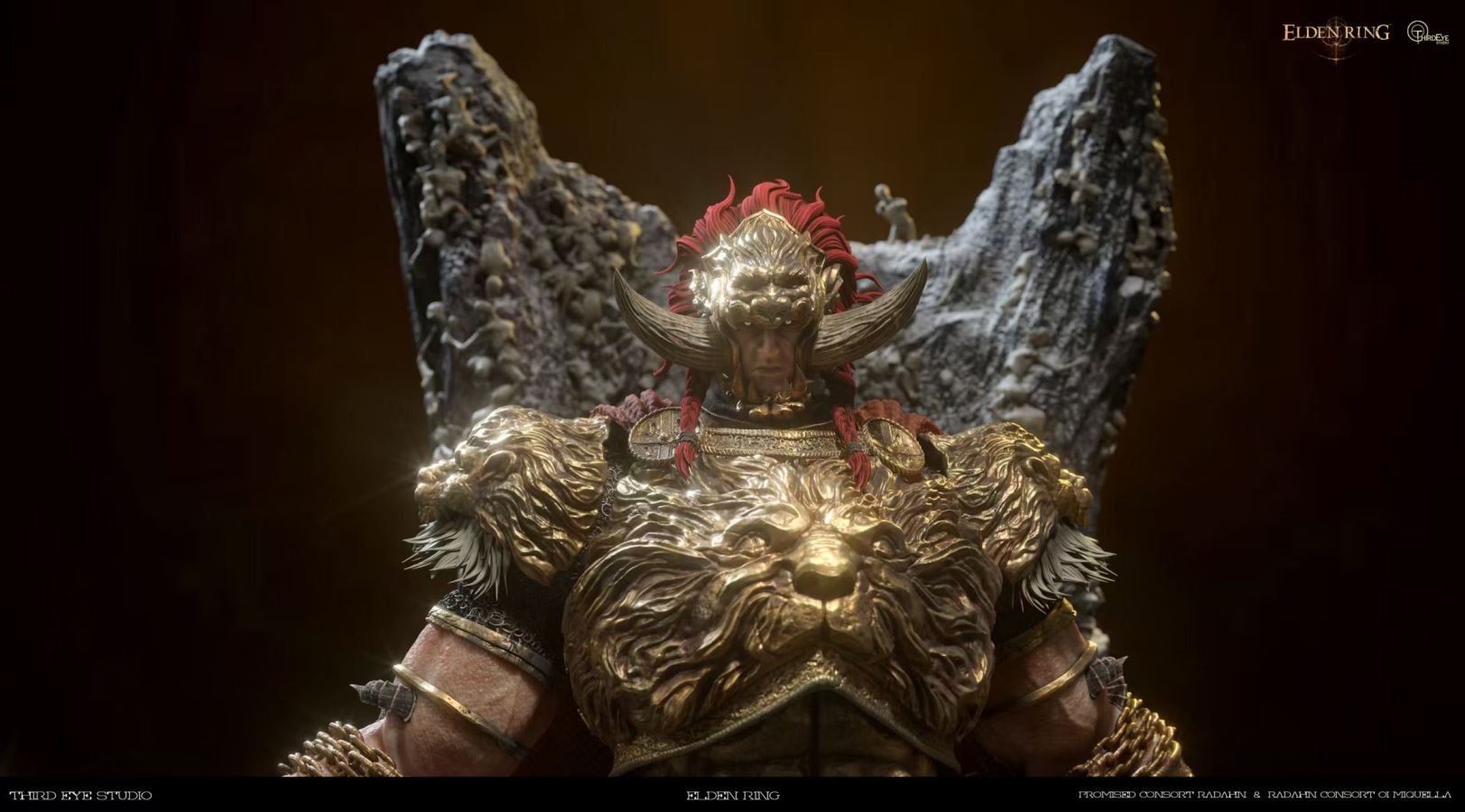 Promised Consort Radahn & Radahn Consort of Miquella - Elden Ring