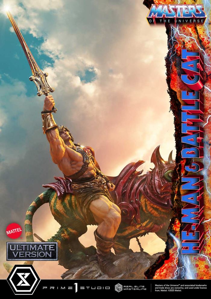 Masters of the Universe He-Man & Battle Cat Ultimate Version 