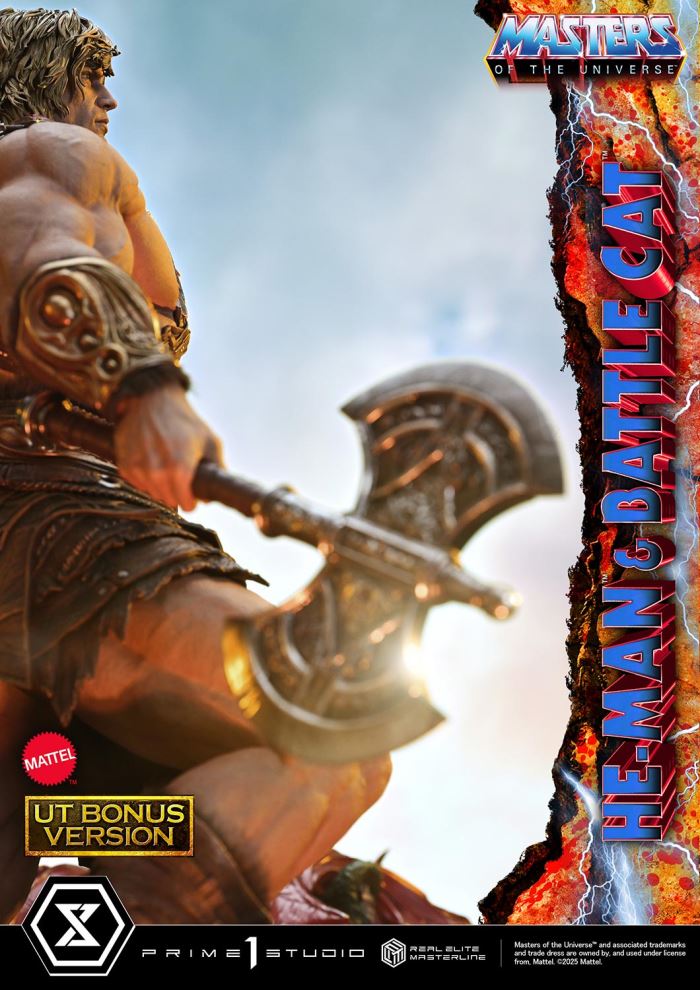 Masters of the Universe He-Man & Battle Cat Ultimate Version 