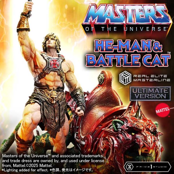 Masters of the Universe He-Man & Battle Cat Ultimate Version 