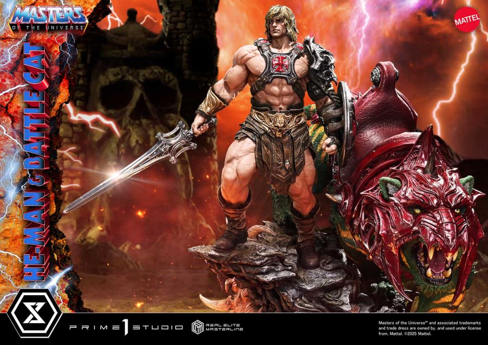 Masters of the Universe He-Man & Battle Cat Ultimate Version 
