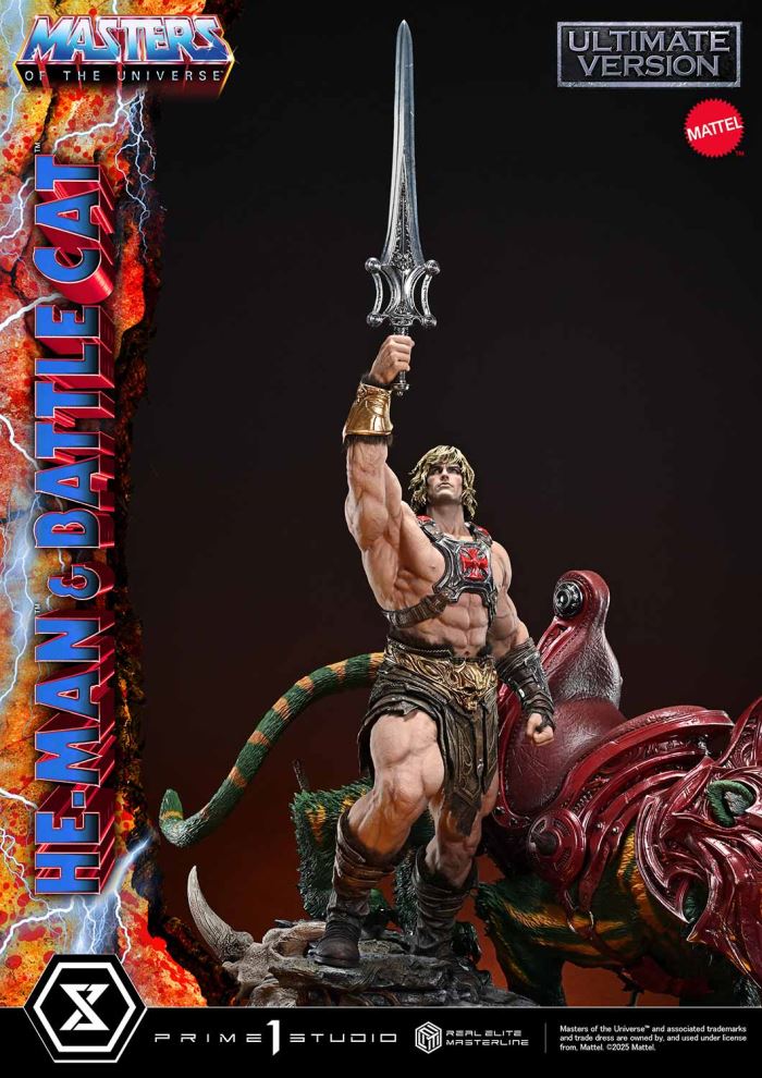 Masters of the Universe He-Man & Battle Cat Ultimate Version 