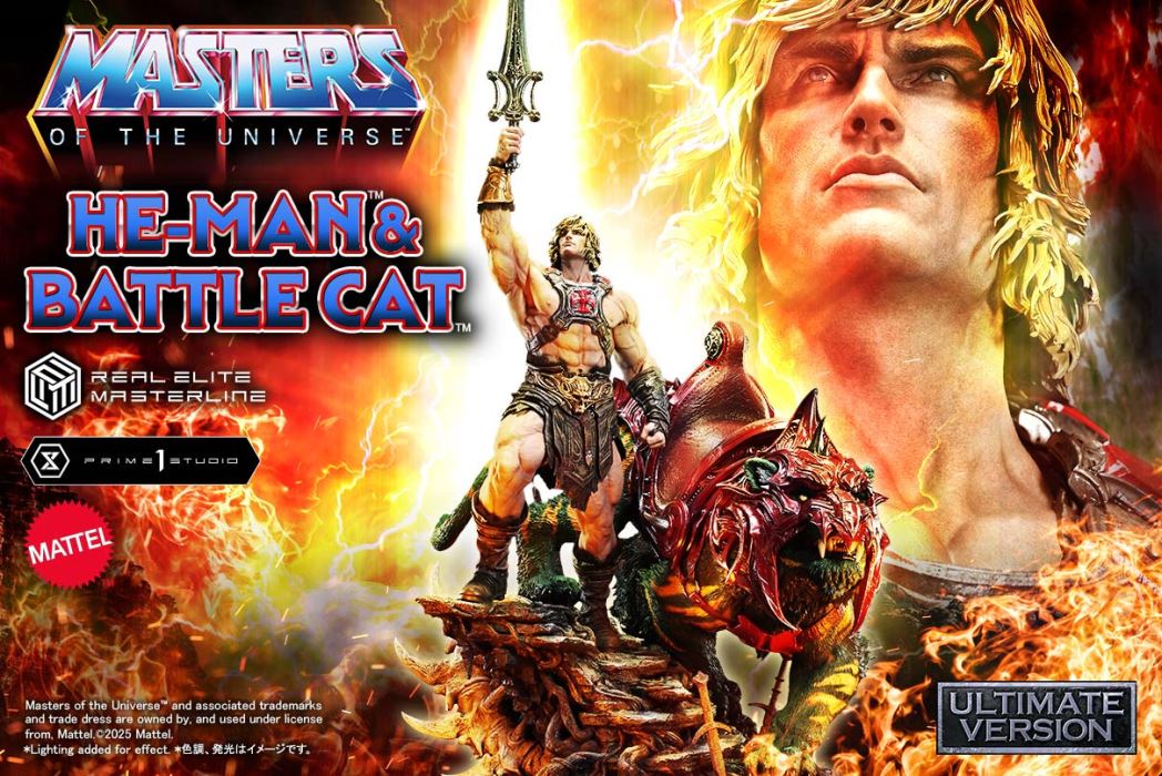 Masters of the Universe He-Man & Battle Cat Ultimate Version 