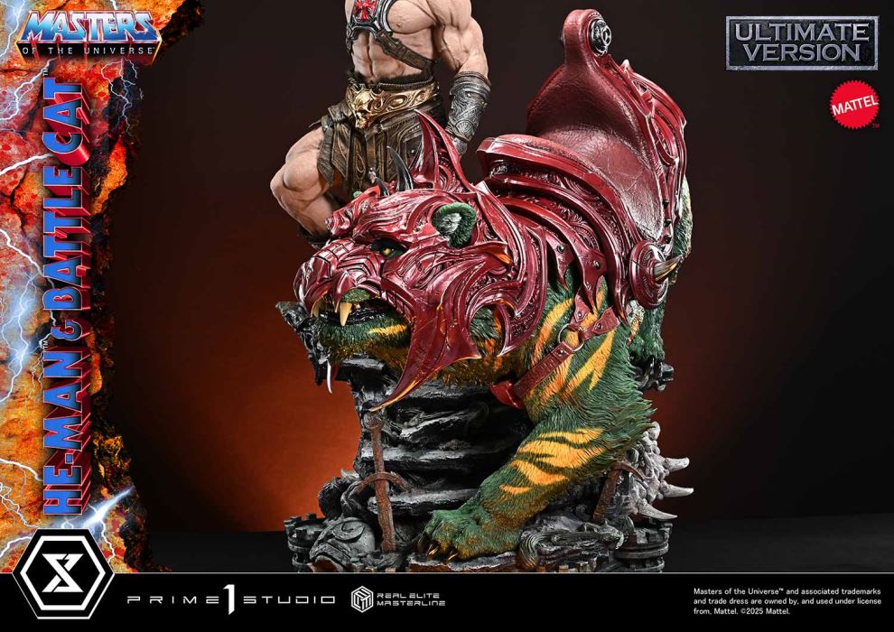 Masters of the Universe He-Man & Battle Cat Ultimate Version 