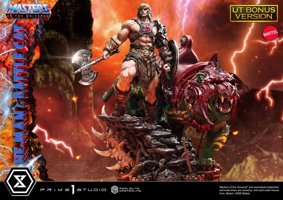 Masters of the Universe He-Man & Battle Cat Ultimate Version 