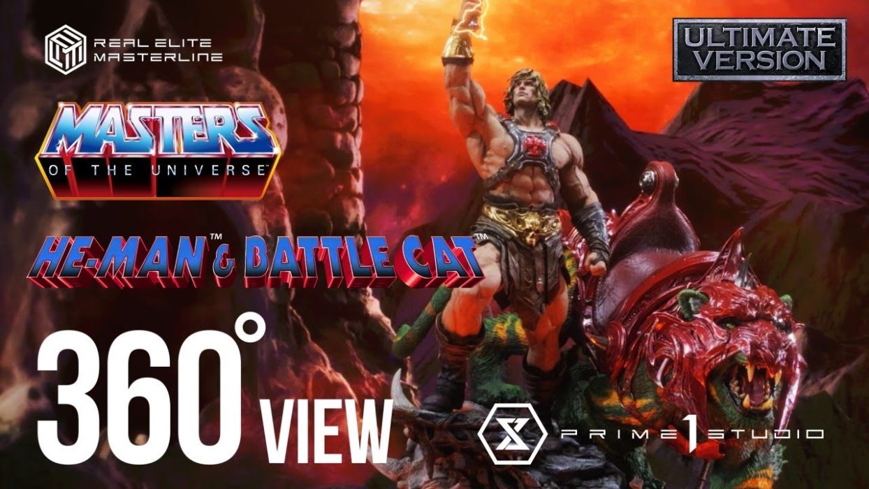 Masters of the Universe He-Man & Battle Cat Ultimate Version 