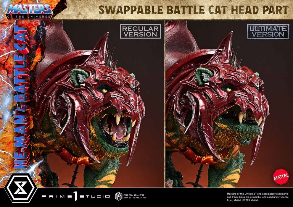 Masters of the Universe He-Man & Battle Cat Ultimate Version 