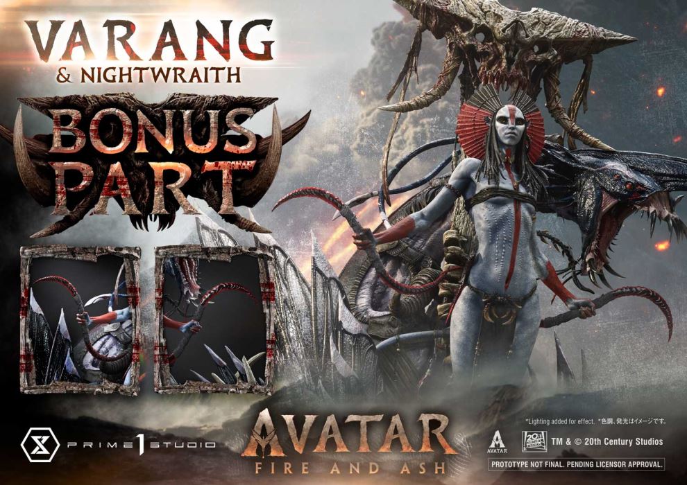 Avatar: Fire and Ash (Film) Varang & Nightwraith Avatar Legacy Collection