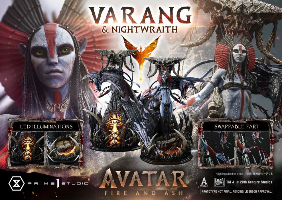 Avatar: Fire and Ash (Film) Varang & Nightwraith Avatar Legacy Collection
