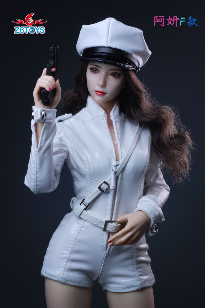 Asian youthful beauty head sculpture [ZC018] 1/6