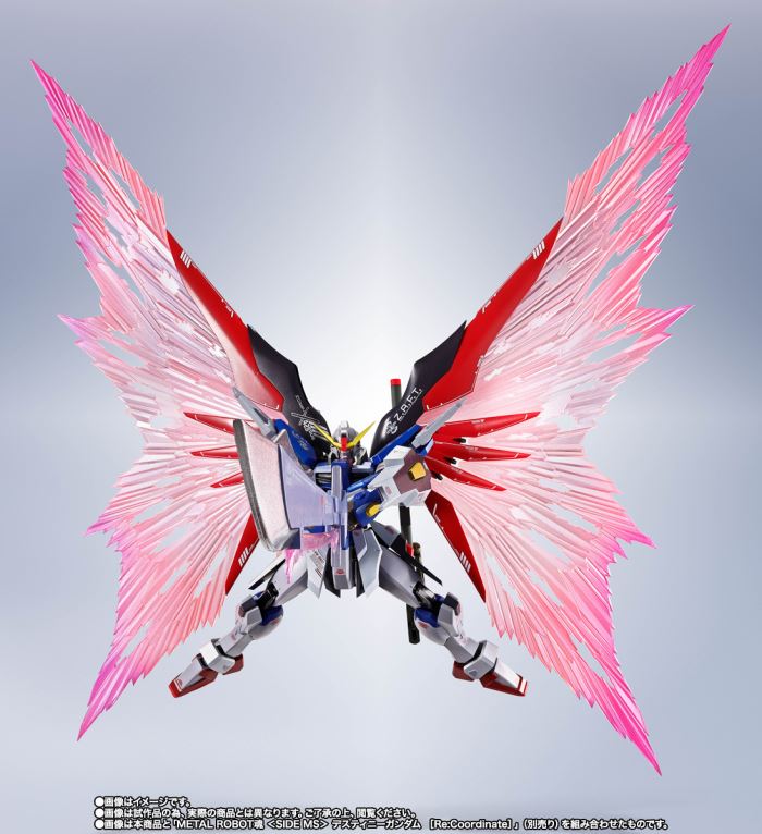 METAL ROBOT Spirits <SIDE MS> Destiny Gundam [Re:Coordinate] Wings of Light & Effect Set
