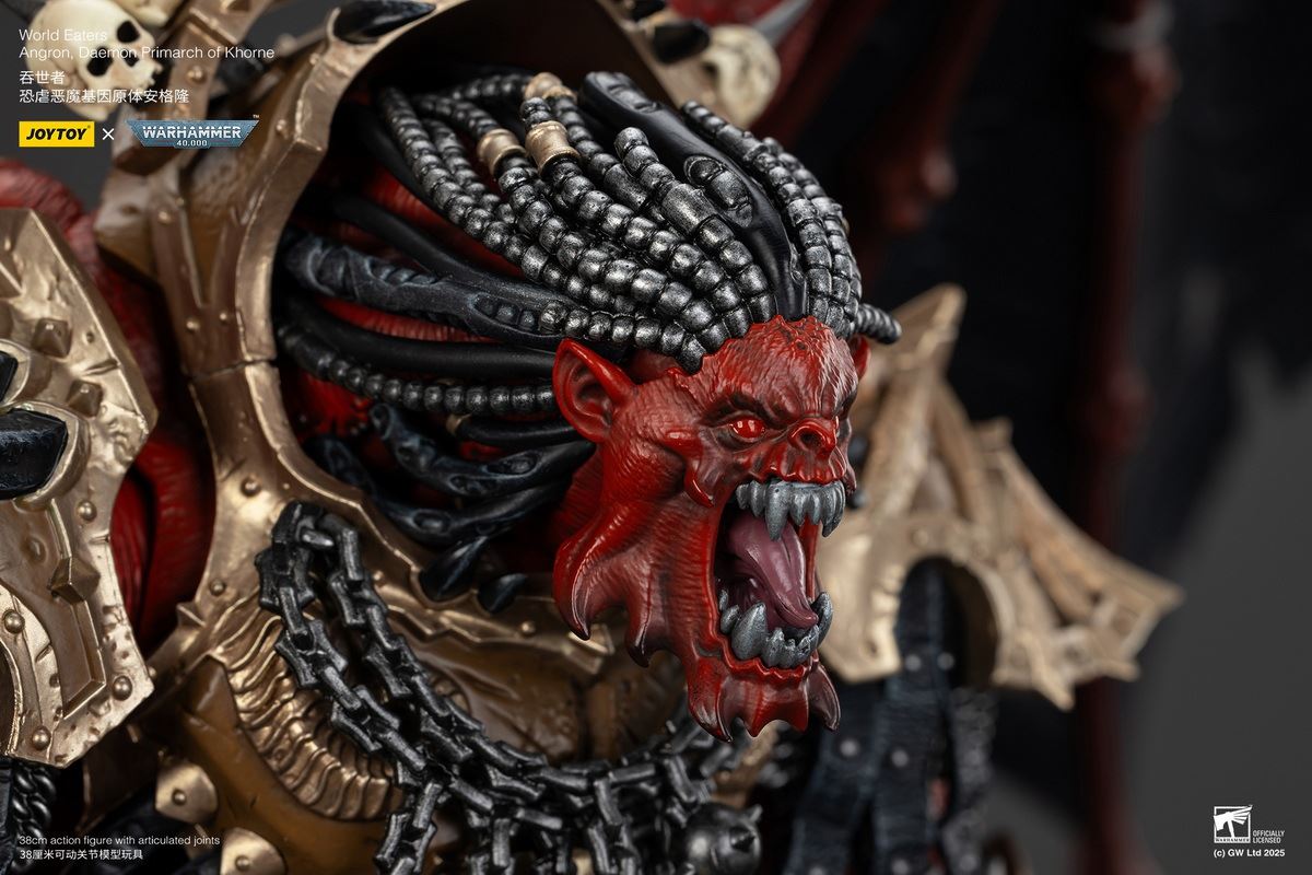 Warhammer 40K- World Eater Khorne Daemon Primarch Angron 1/18