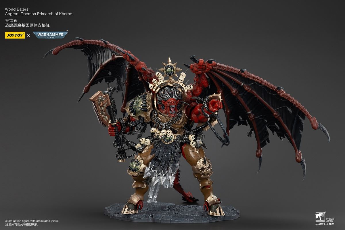 Warhammer 40K- World Eater Khorne Daemon Primarch Angron 1/18