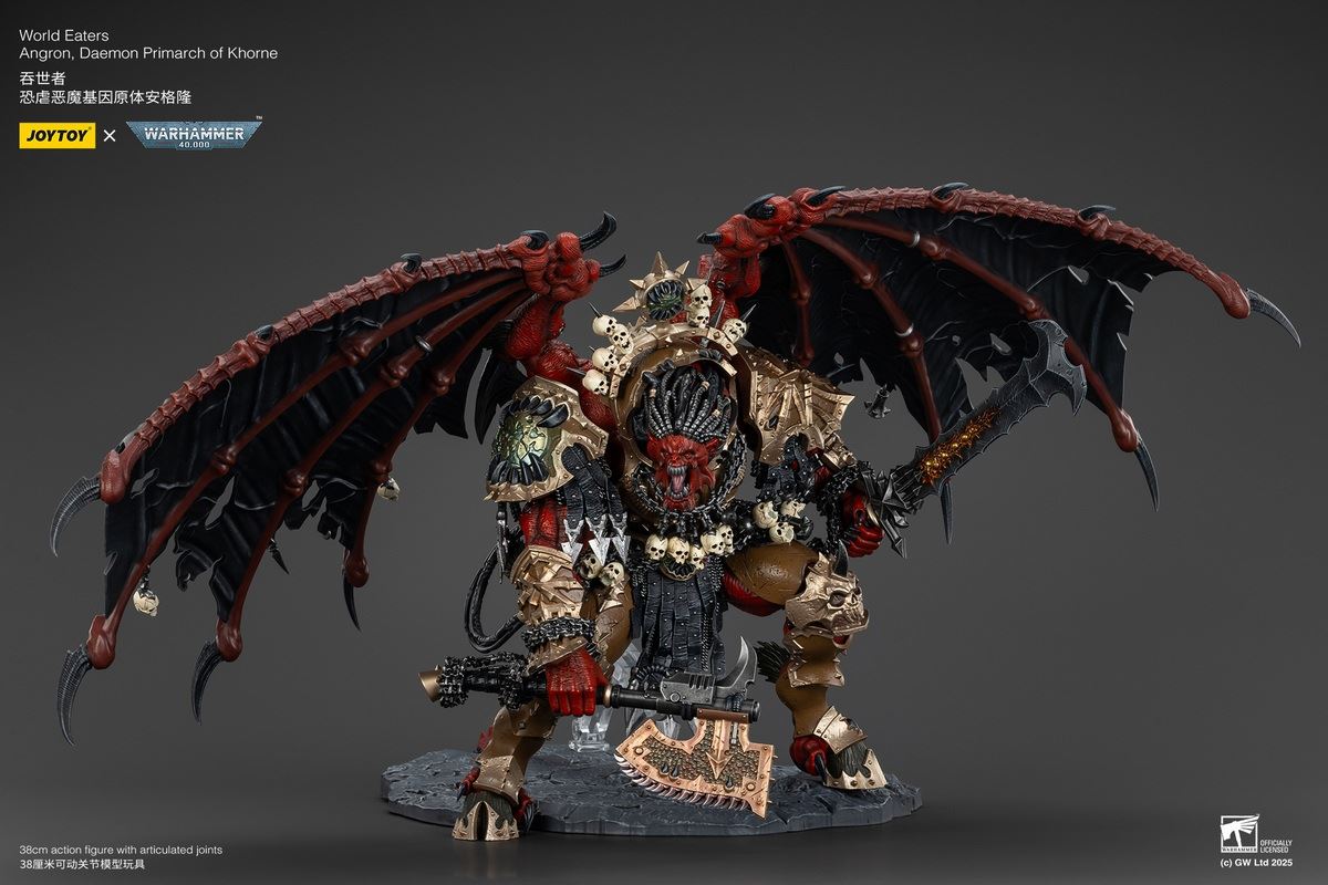 Warhammer 40K- World Eater Khorne Daemon Primarch Angron 1/18